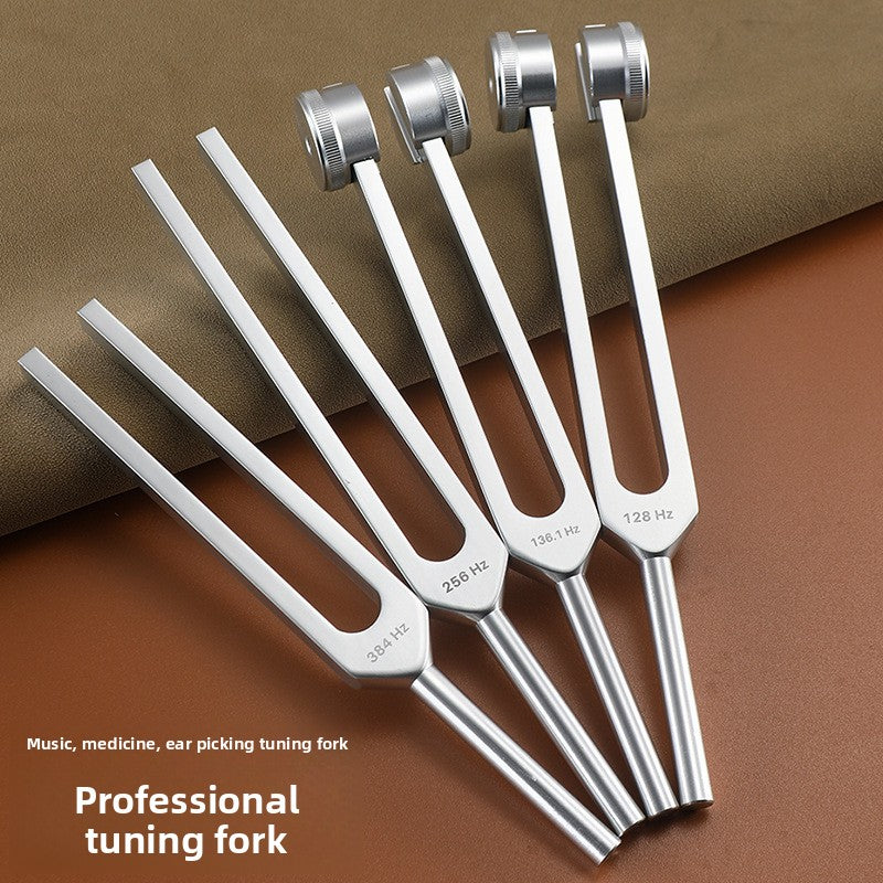 Humming Tuning Fork Set ? 128, 136.1, 256 & 384 Hz (Set of 4)